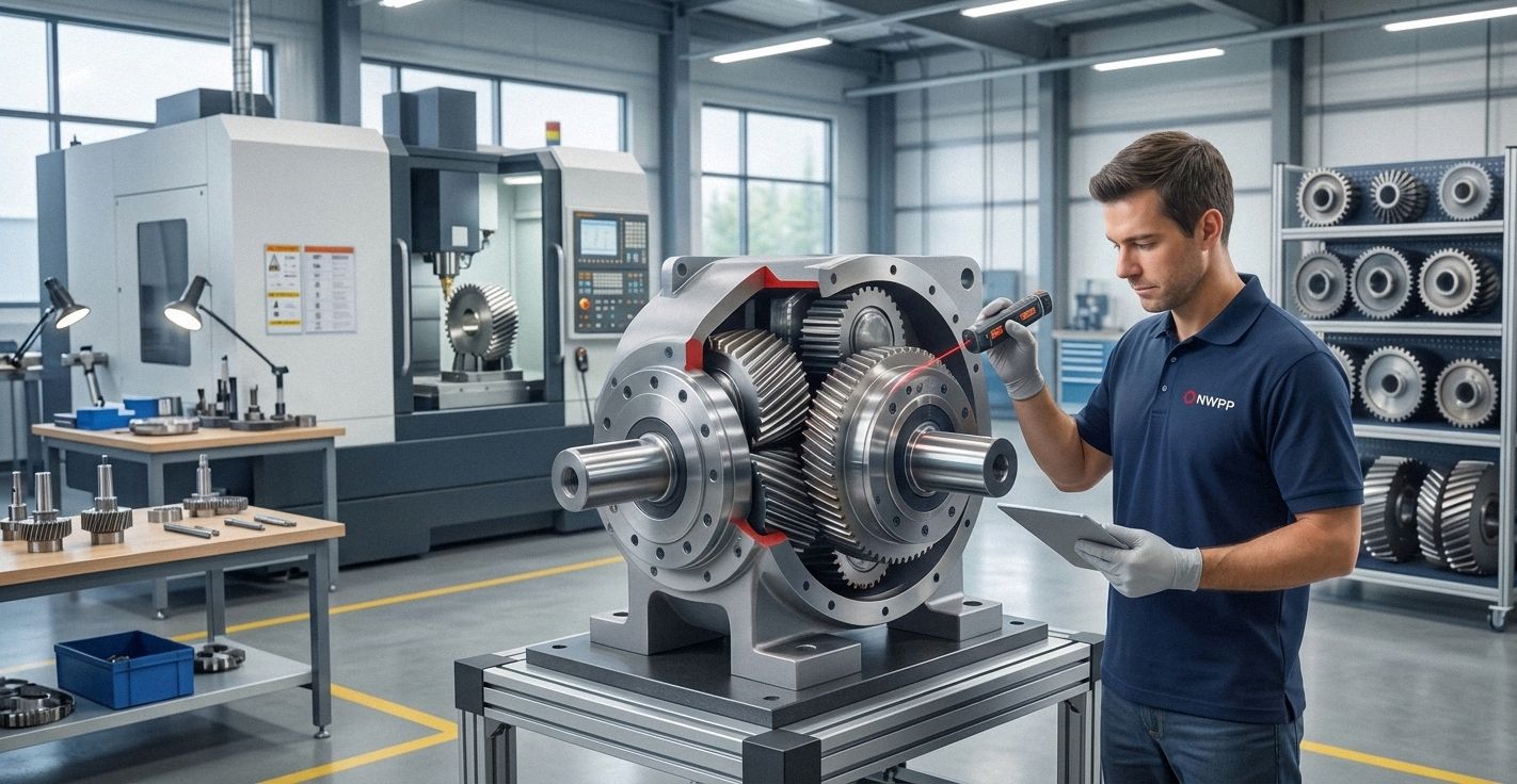 Industrial gear reducers and drives serviced by Northwest Power Products